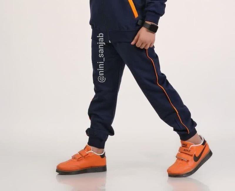 شلوار پنبه دورس نواردار