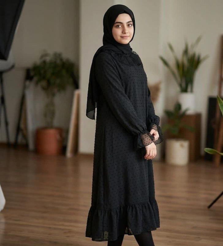 پیراهن مشکی سایه