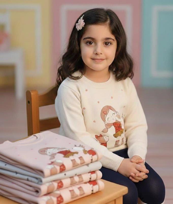 بلوز بافت دختر و آهو