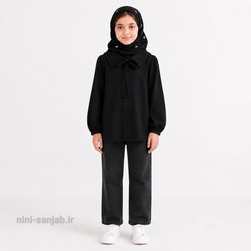 شومیز مشکی نورسا