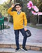 بلوز دو یقه پسرانه