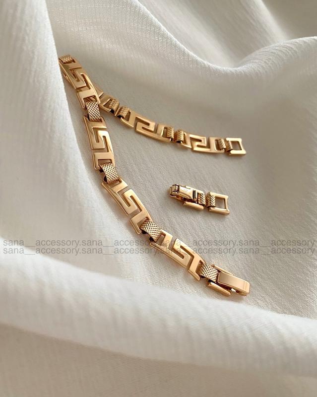 دستبند ورساچه آینه ای 6 میل ژوپینگ