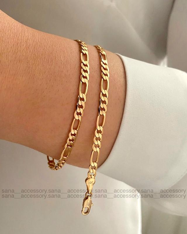 دستبند فیگارو باریک ژوپینگ
