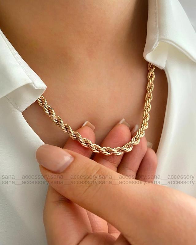 گردنبند طنابی ۵ میل ژوپینگ