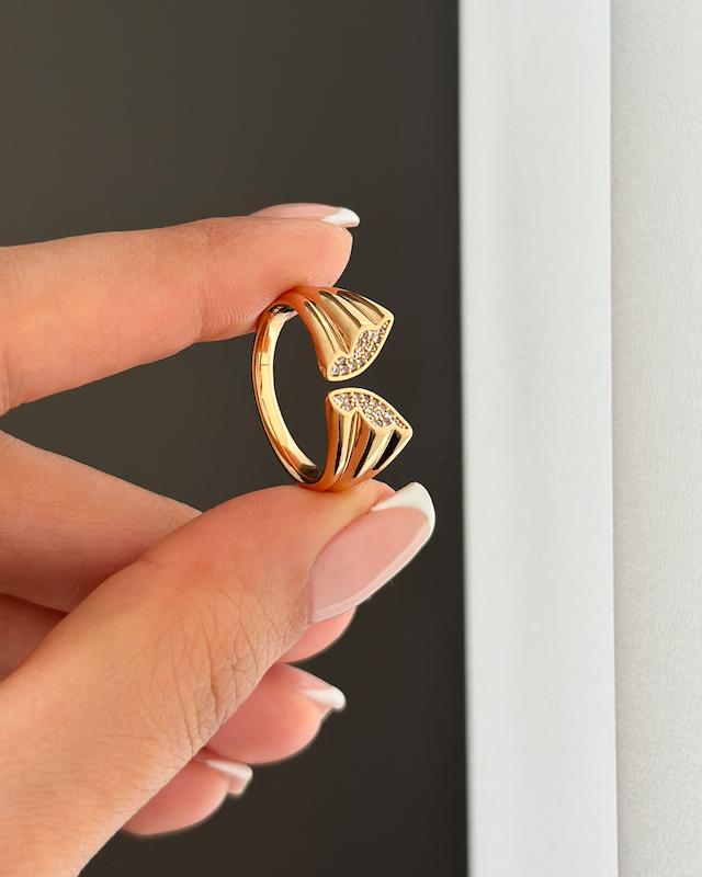 انگشتر بافت پروانه ای ژوپینگ