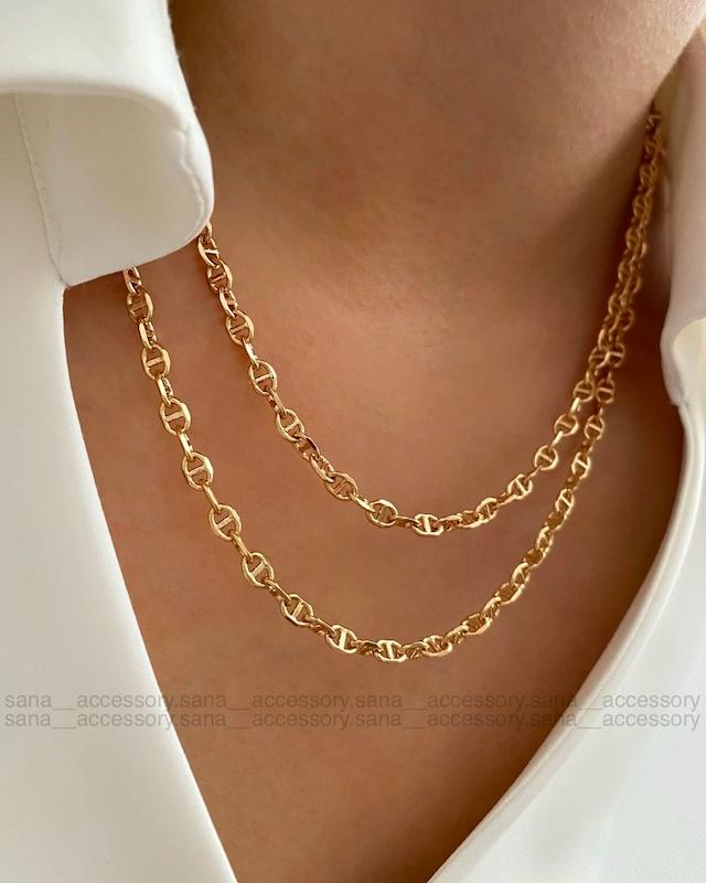 گردنبند هرمس آینه ای ظریف ژوپینگ