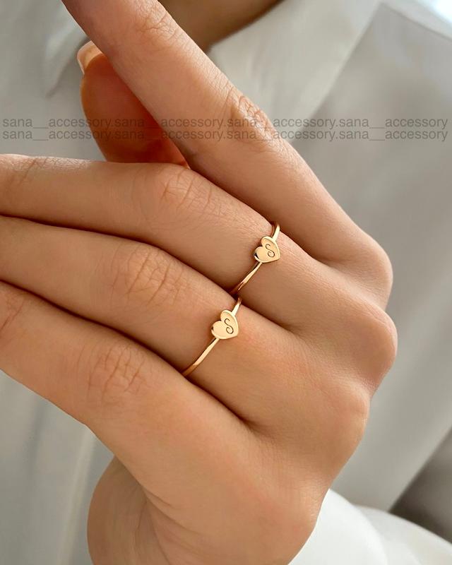 انگشتر قلب مینیاتوری ژوپینگ