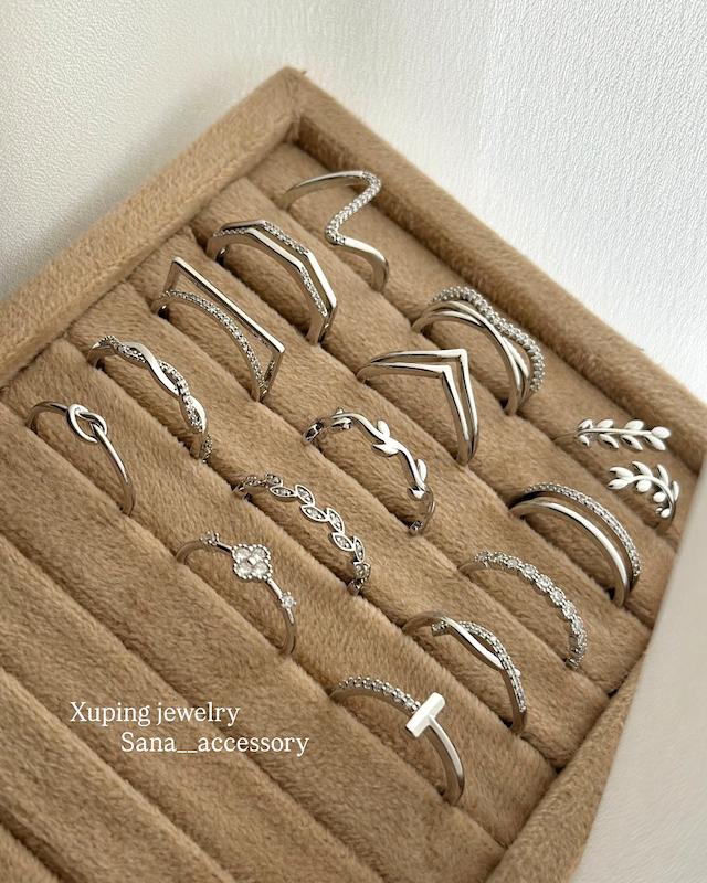 انگشترای ظریف سیلور 