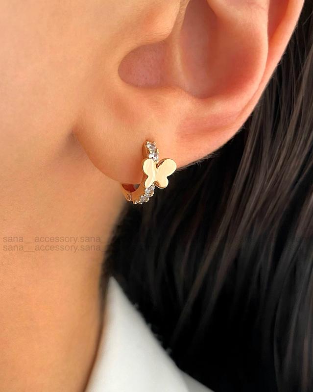 گوشواره پروانه ژوپینگ