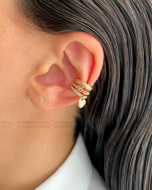 ایرکاف سه لاین آویز قلب ژوپینگ