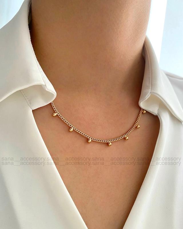 گردنبند کارتیر آویز توپی ژوپینگ
