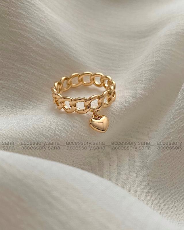 انگشتر کارتیر آویز قلب ژوپینگ
