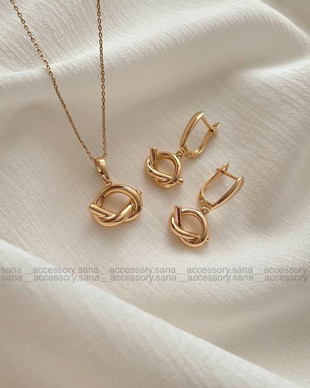 نیم ست گره آینه ای ژوپینگ