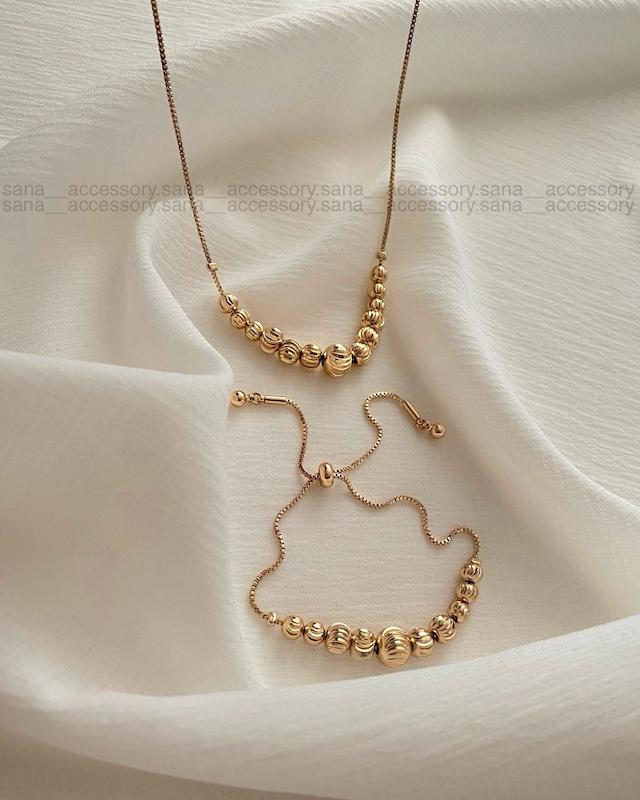 ست دستبند و گردنبند دوریکا ژوپینگ