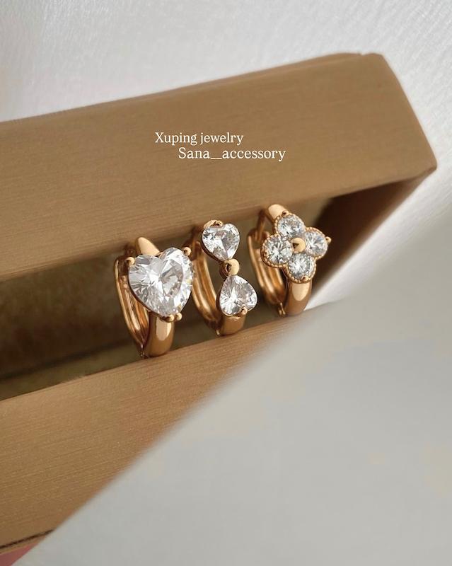 گوشواره های چفتی جواهری ژوپینگ