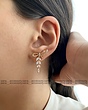 گوشواره جواهری خوشه گندم ژوپینگ