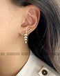 گوشواره جواهری خوشه گندم ژوپینگ