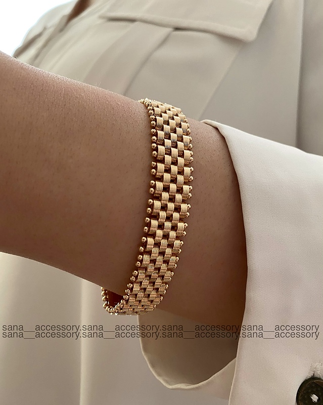 دستبند رولکس تراش دار ژوپینگ