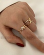 انگشتر گره ضربدری ژوپینگ