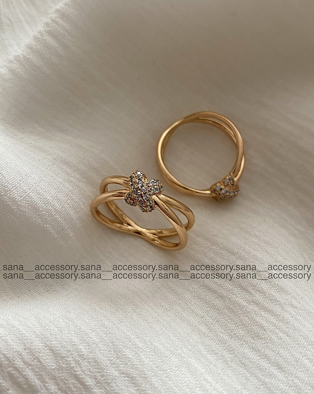 انگشتر گره ضربدری ژوپینگ