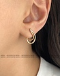 گوشواره اشکی نگین دار ژوپینگ