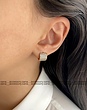 گوشواره پهن فول نگین ژوپینگ
