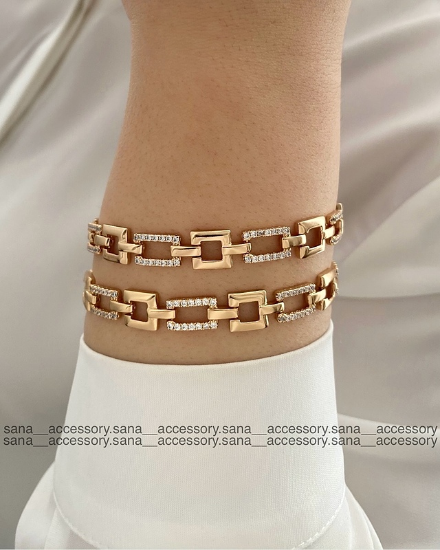دستبند بند ساعتی آجری ژوپینگ