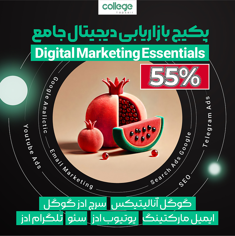 پکیج بازاریابی دیجیتال جامع (Digital Marketing Essentials)