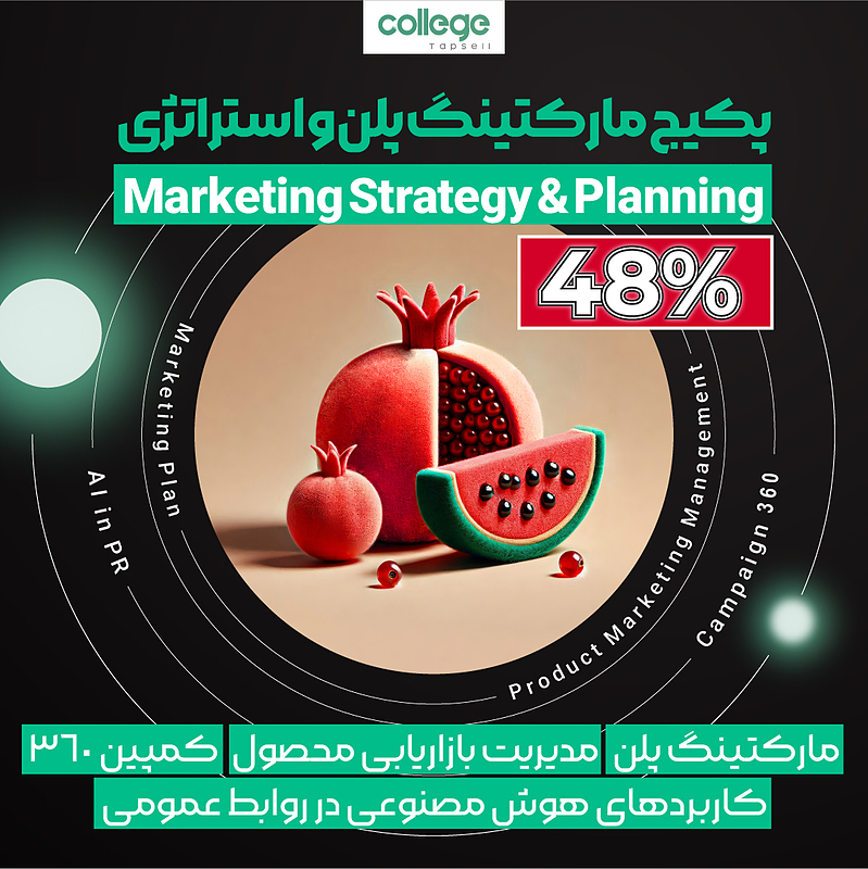 پکیج مارکتینگ پلن و استراتژی (Marketing Strategy & Planning)