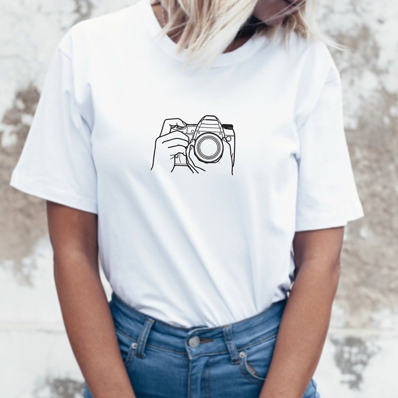 تیشرت ترنگ طرح photo line