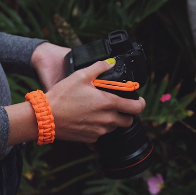 بند دوربین مچی پاراکورد نارنجی ترنگ