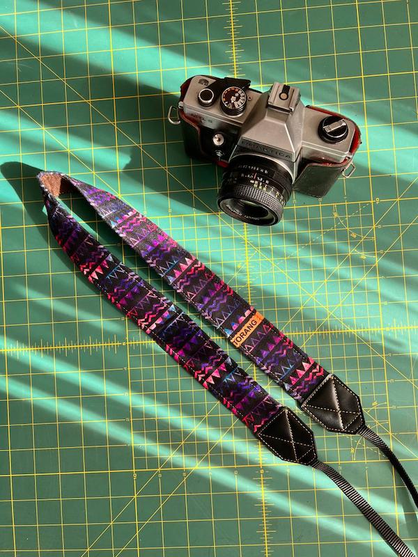 بند دوربین آزتک کهکشان بنفش ترنگ