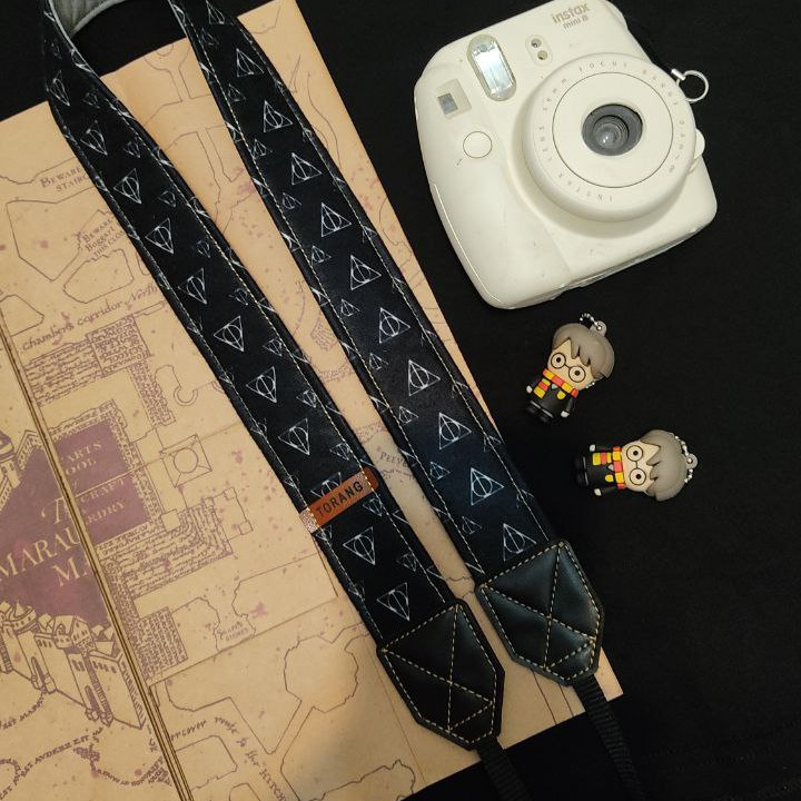 بند دوربین تزنگ طرح هری پاتر مشکی