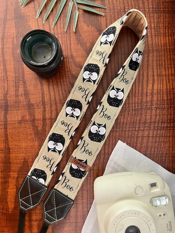 بند دوربین ترنگ طرح جغد خاکی