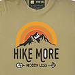 تیشرت ترنگ طبیعتگردی طرح hike more