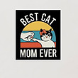 تیشرت ترنگ طرح  best cat mom