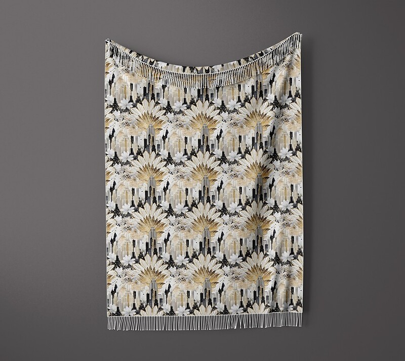 شال مبل ریشه دار