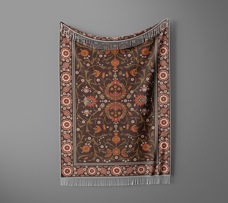 شال مبل ریشه دار