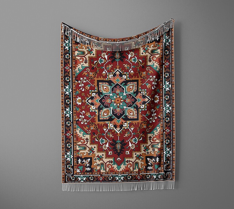 شال مبل ریشه دار