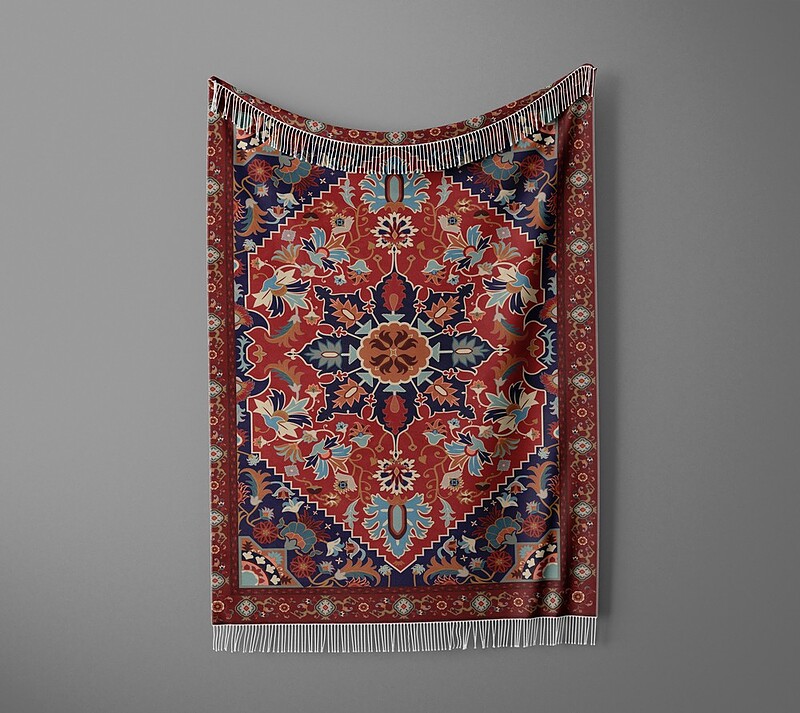 شال مبل ریشه دار