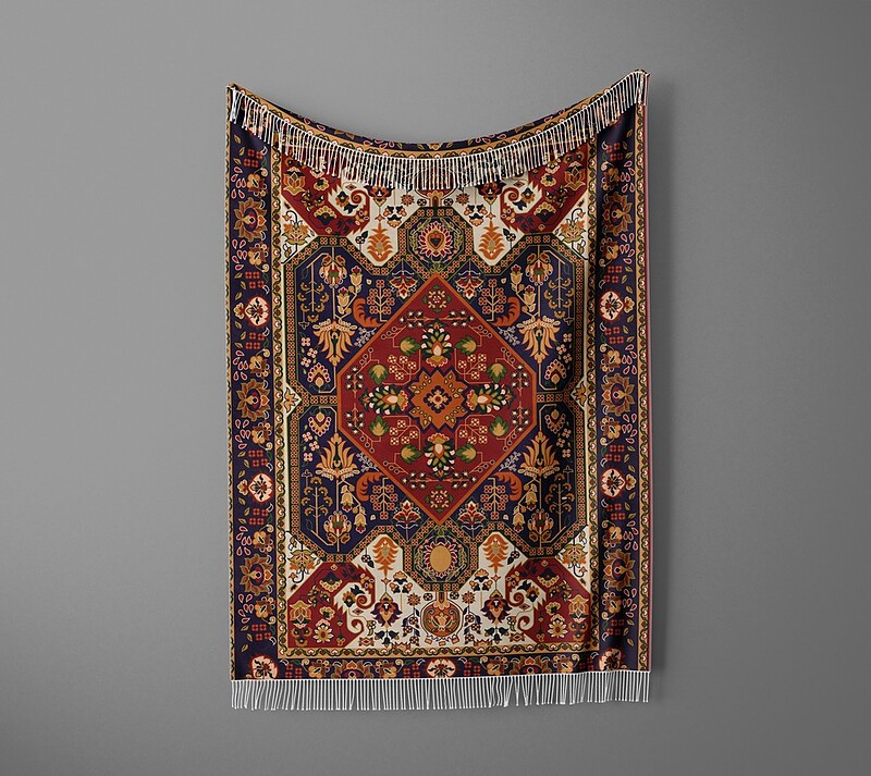 شال مبل ریشه دار
