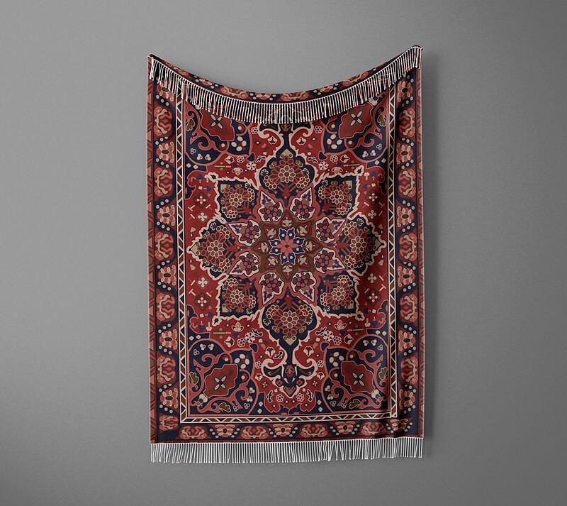 شال مبل ریشه دار