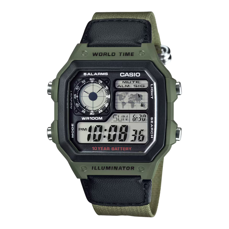 ساعت مچی مردانه کاسیو جهان نما AE-1200WHB-3BVDF