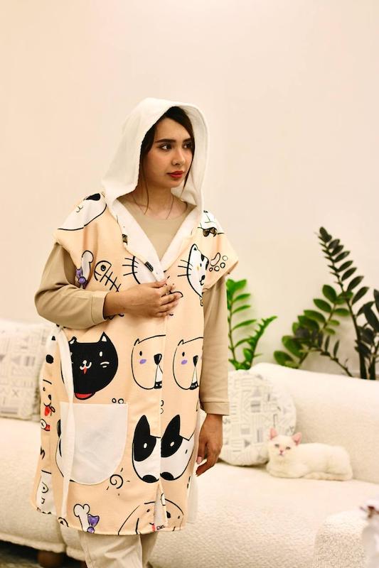 حوله گره ای طرح خوکی و دوستاش | قد ۸۵
