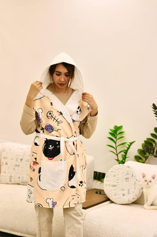 حوله گره ای طرح خوکی و دوستاش | قد ۸۵