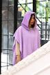 حوله پانچو طرح لَوندِر «Lavender» | قد۷۵