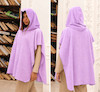حوله پانچو طرح لَوندِر «Lavender» | قد۷۵