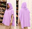 حوله پانچو طرح لَوندِر «Lavender» | قد۷۵