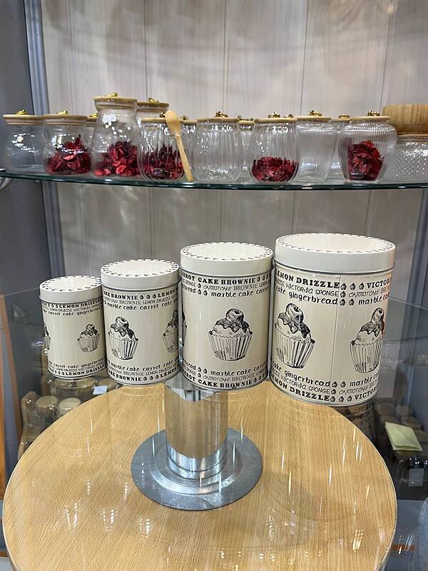 بانكه گرد  فلزي كيفيت عالي وارداتي  چهارسايز 