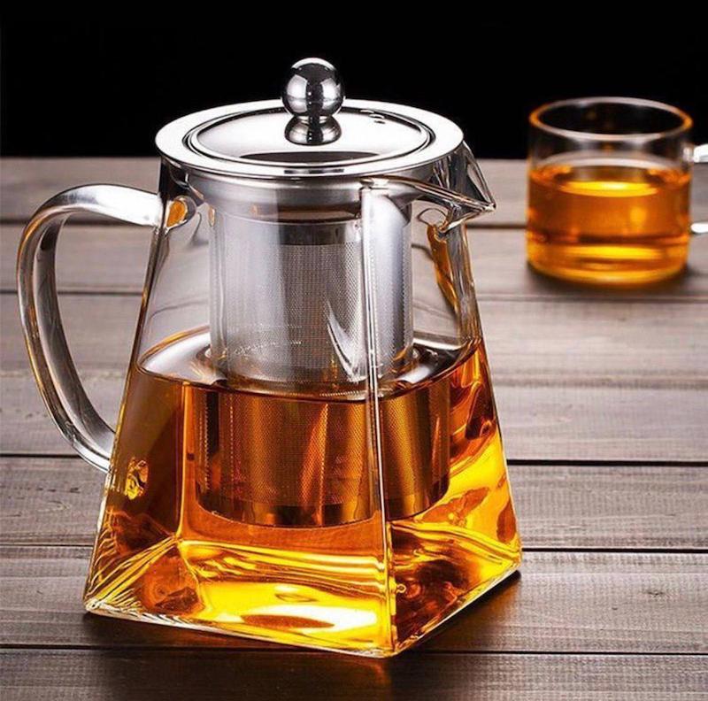 قوری های پیرکس  کف مربع 950میل 